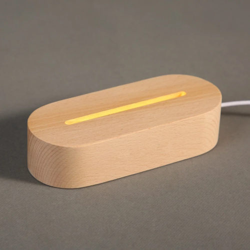 ZSUKO™ Glow Write Wooden Message Board LED Lamp