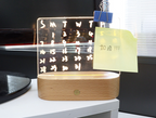 ZSUKO™ Glow Write Wooden Message Board LED Lamp
